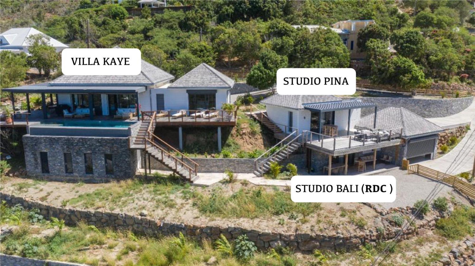 Domaine De Sweet Hill - 4 Villas Et 2 Studios Salines Eksteriør billede